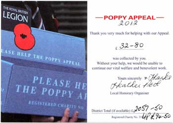 Poppy Appeal 2012