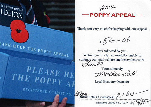 Poppy Appeal 2014