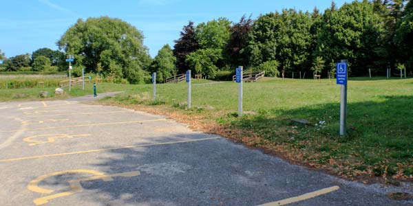 Blue Badge Parking at Chew Valley Lake Picnic Spots.