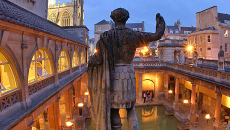 Experience a Roman Baths Torchlight Evening